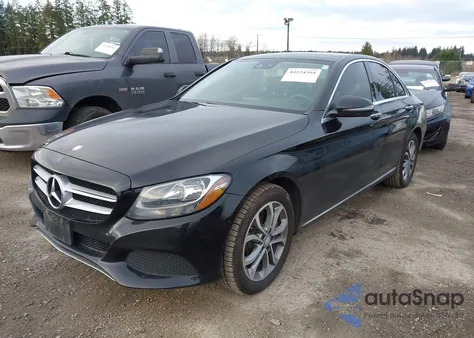 2017 Mercedes-Benz C 300 4Matic from USA, damaged, VIN 55SWF4KB9HU187166